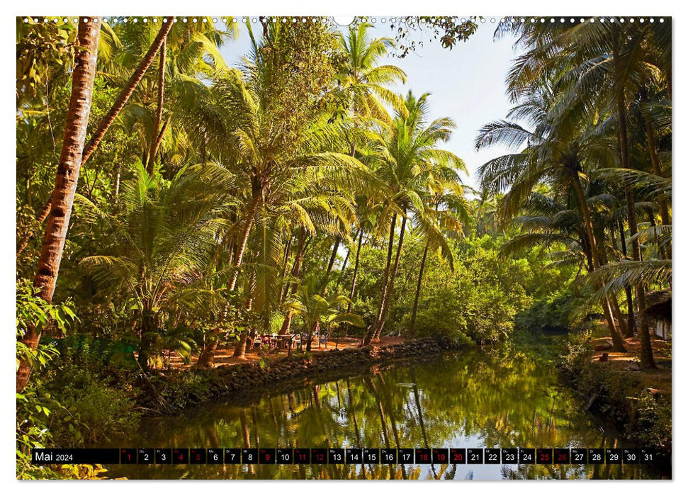 Goa India's dream coast (CALVENDO wall calendar 2024) 