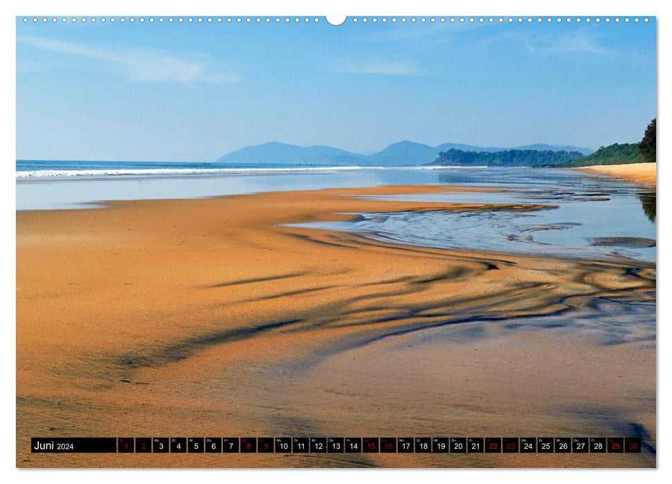 Goa India's dream coast (CALVENDO wall calendar 2024) 