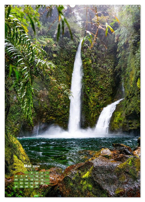 Wasserfälle aus aller Welt (CALVENDO Wandkalender 2024)