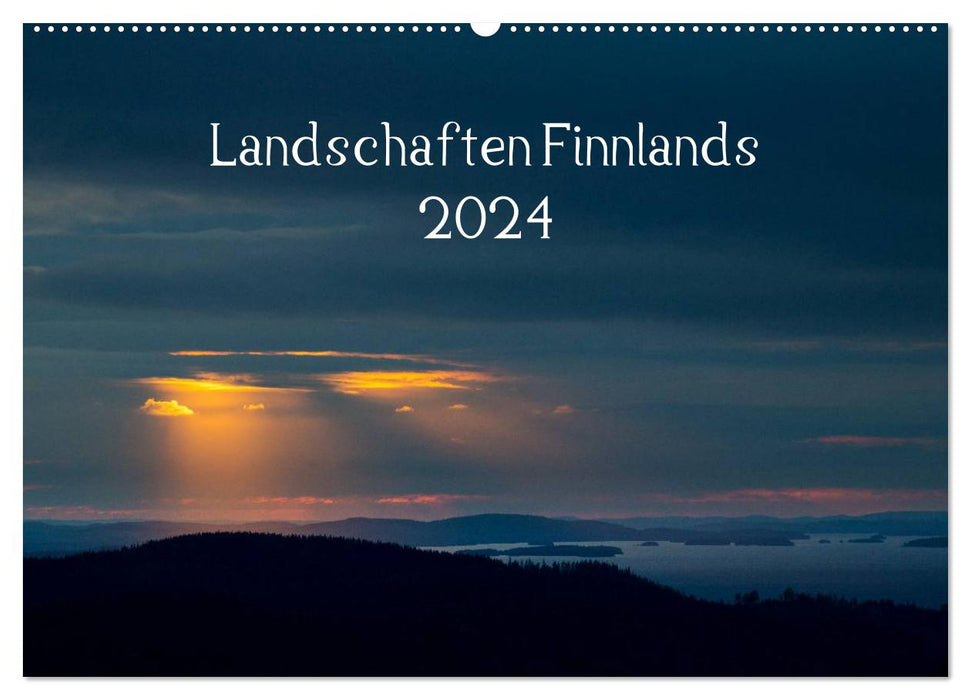Landschaften Finnlands (CALVENDO Wandkalender 2024)