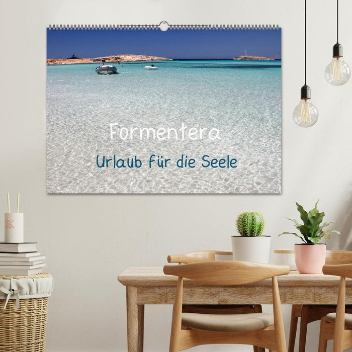 Formentera - Urlaub für die Seele (CALVENDO Wandkalender 2024)