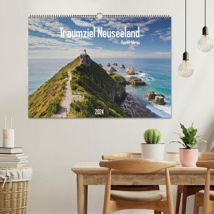 Traumziel Neuseeland 2024 (CALVENDO Wandkalender 2024)