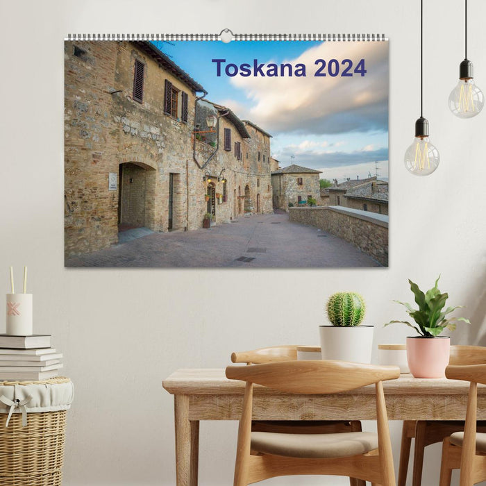 Toskana - 2024 (CALVENDO Wandkalender 2024)