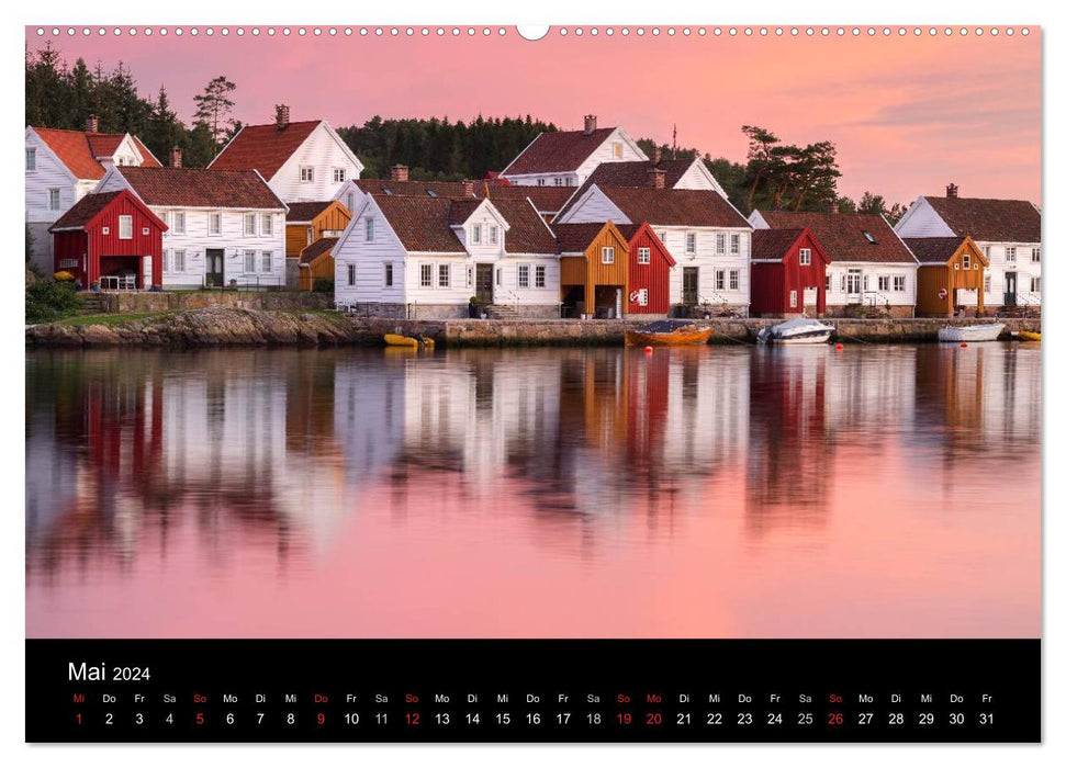 Traumziel Norwegen 2024 (CALVENDO Premium Wandkalender 2024)