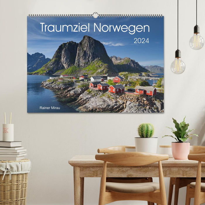 Traumziel Norwegen 2024 (CALVENDO Wandkalender 2024)