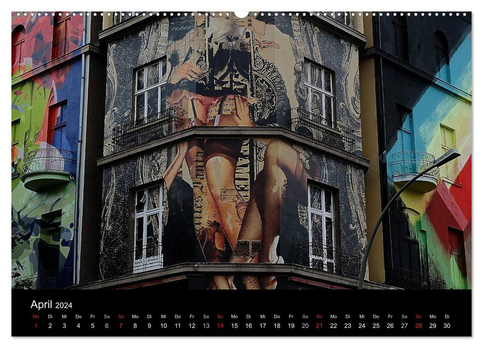 Urbane Kunst - Streetart 2024 (CALVENDO Premium Wandkalender 2024)
