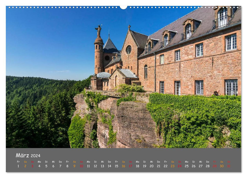 Impressions from Alsace (CALVENDO Premium Wall Calendar 2024) 