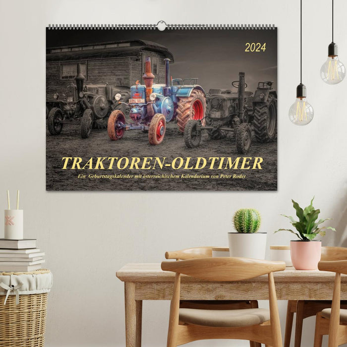 Traktoren - Oldtimer (CALVENDO Wandkalender 2024)
