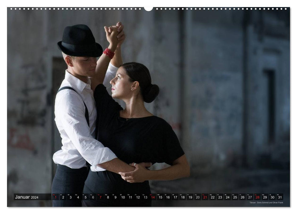 Tango - sinnlich und melancholisch (CALVENDO Wandkalender 2024)