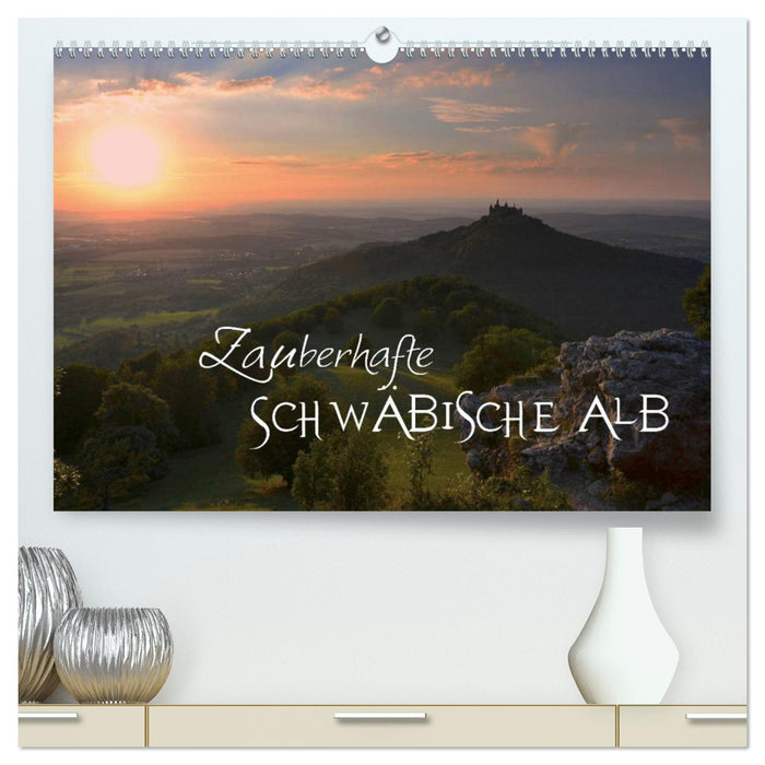 Zauberhafte Schwäbische Alb (CALVENDO Premium Wandkalender 2024)