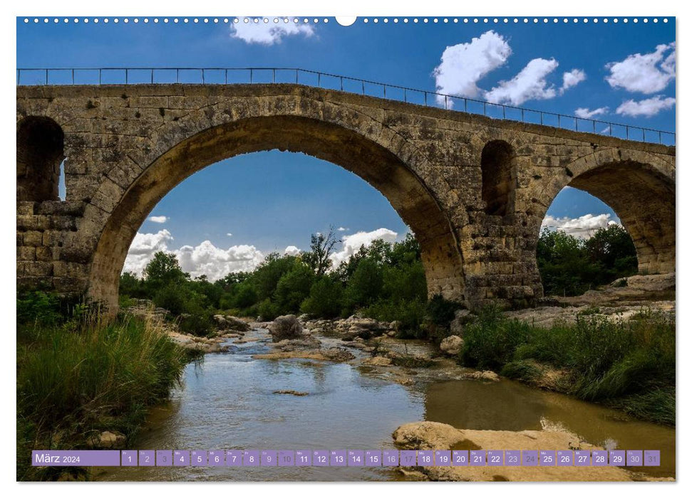 Un été en Provence : Luberon et Vaucluse (Calendrier mural CALVENDO Premium 2024) 