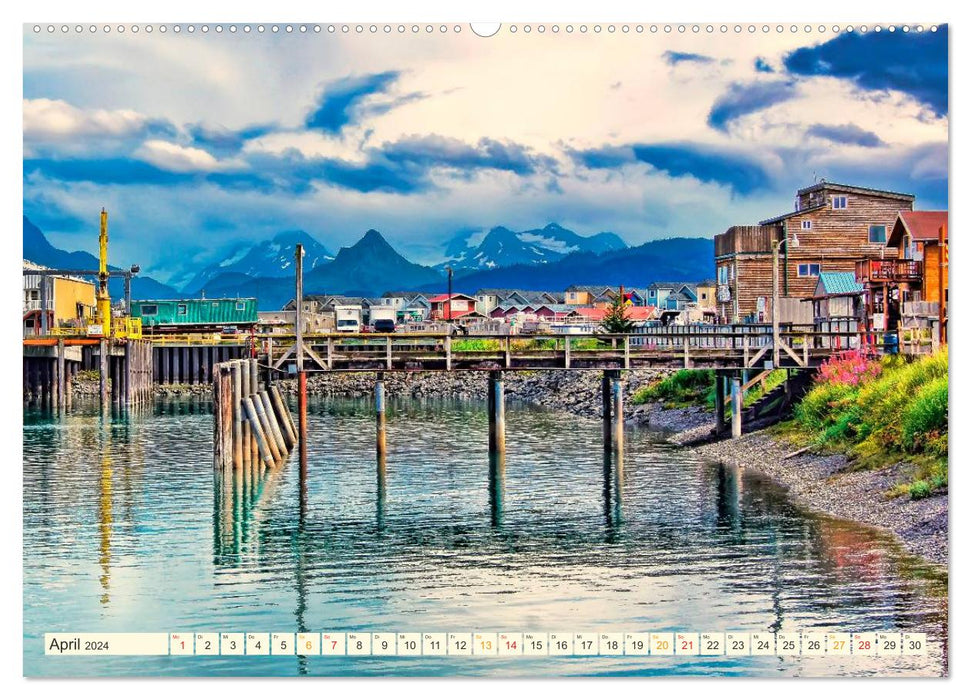 Clear the stage for - Alaska (CALVENDO wall calendar 2024) 
