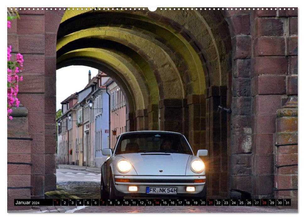 Porsche 911 SC pure aesthetics (CALVENDO Premium Wall Calendar 2024) 
