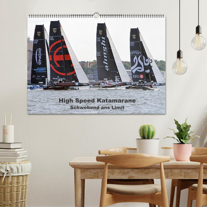 High Speed Katamarane - Schwebend ans Limit (CALVENDO Wandkalender 2024)