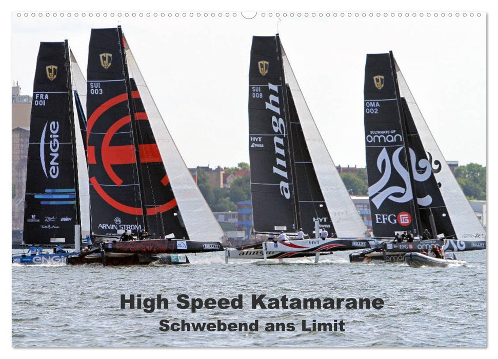 High Speed Katamarane - Schwebend ans Limit (CALVENDO Wandkalender 2024)