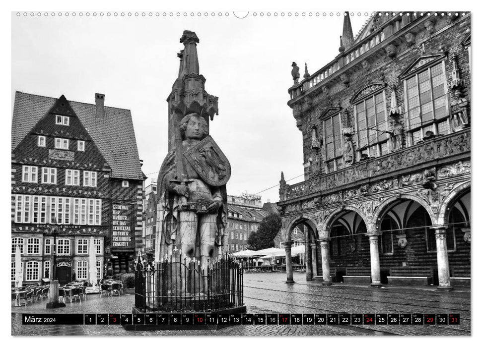 Historisches Bremen (CALVENDO Wandkalender 2024)