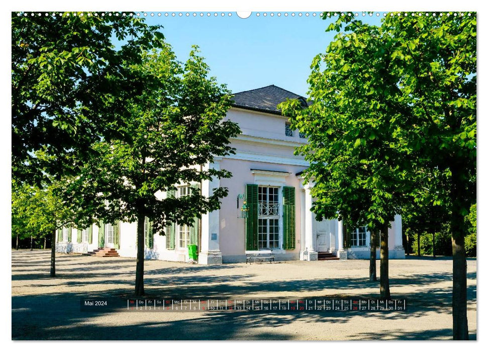 Le parc de montagne de Kassel-Wilhelmshöhe (calendrier mural CALVENDO Premium 2024) 