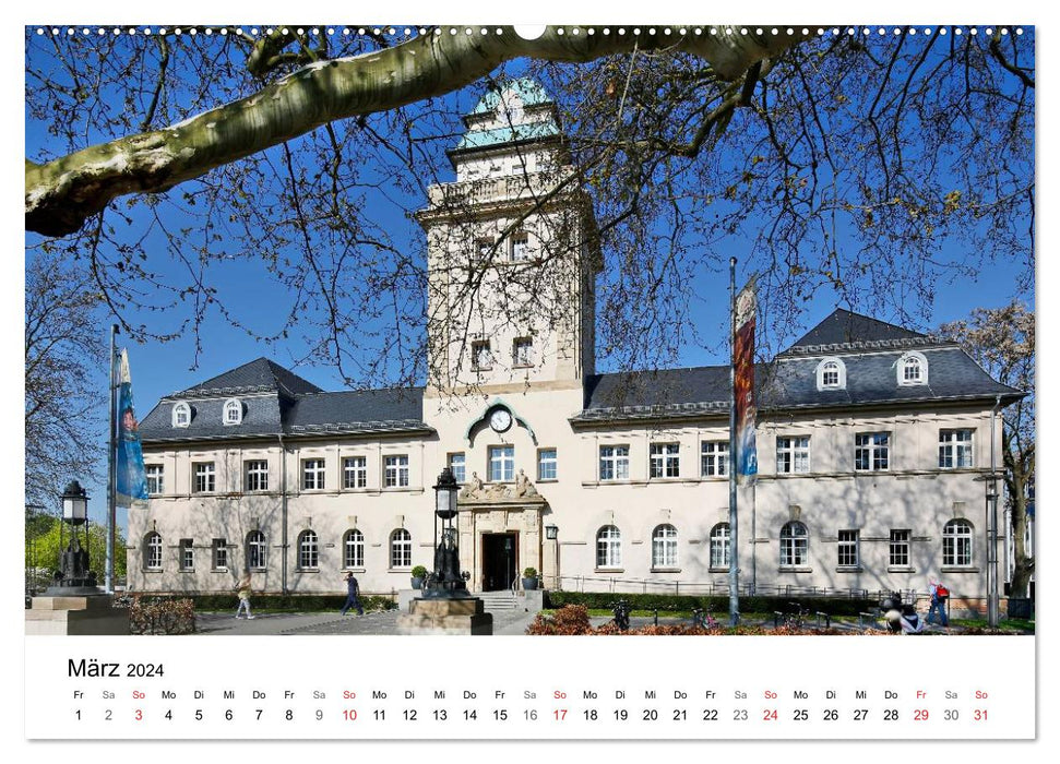 Darmstadt in focus (CALVENDO wall calendar 2024) 