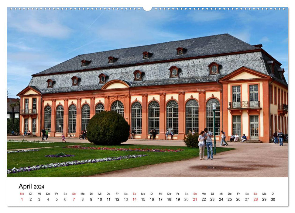 Darmstadt im Fokus (CALVENDO Wandkalender 2024)