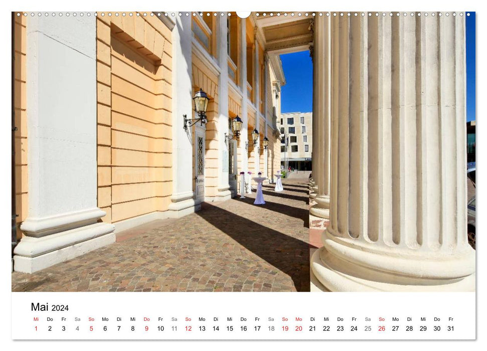 Darmstadt in focus (CALVENDO wall calendar 2024) 