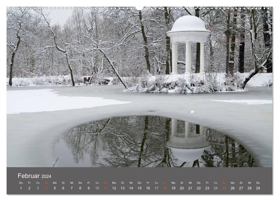 Leipzig - Parks und Landschaften (CALVENDO Premium Wandkalender 2024)