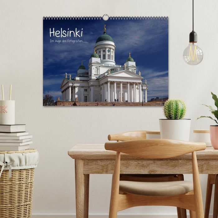 Helsinki in the eye of the photographer (CALVENDO wall calendar 2024) 