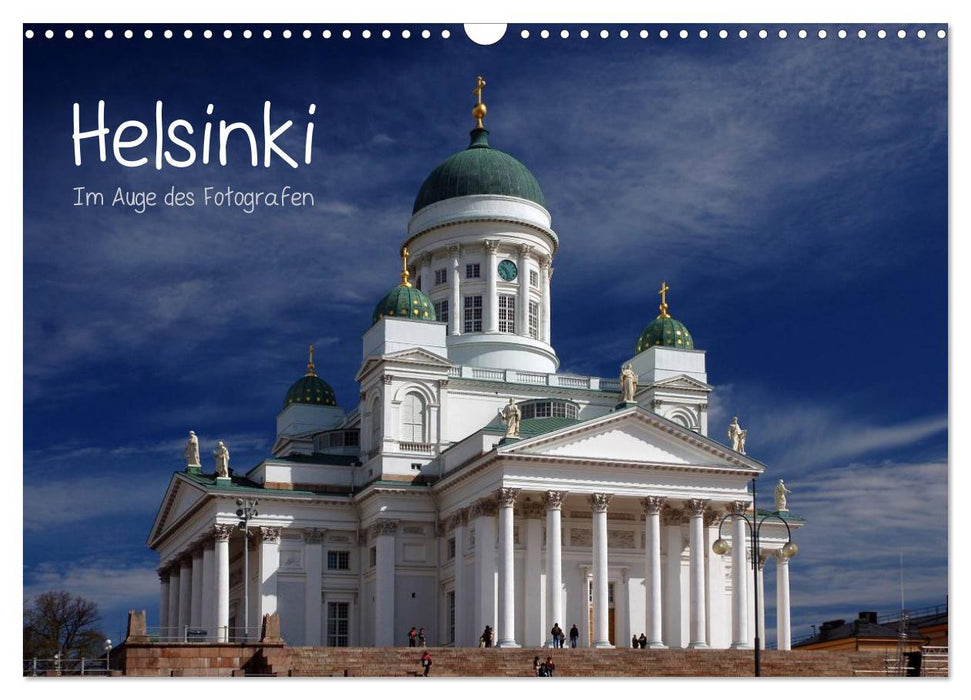 Helsinki dans l'oeil du photographe (Calendrier mural CALVENDO 2024) 