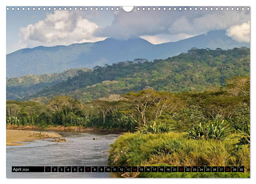 Costa Rica - Pure joie de vivre (Calendrier mural CALVENDO 2024) 