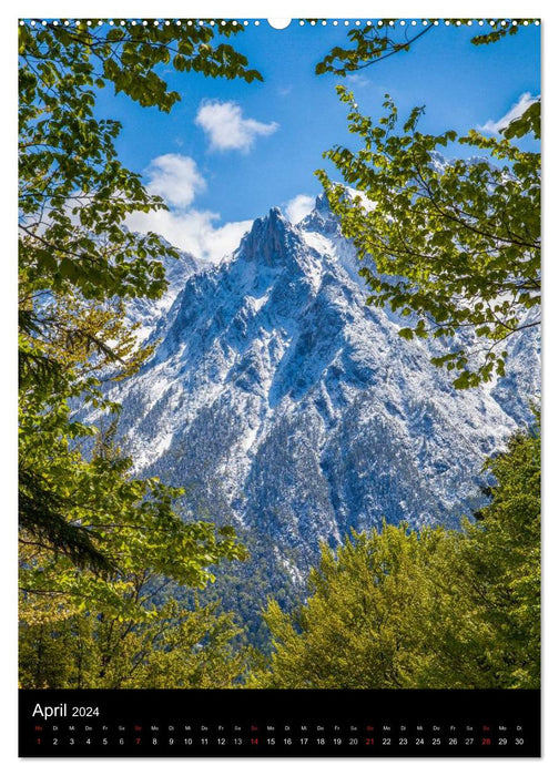 Bergblicke - Mittenwald (CALVENDO Wandkalender 2024)