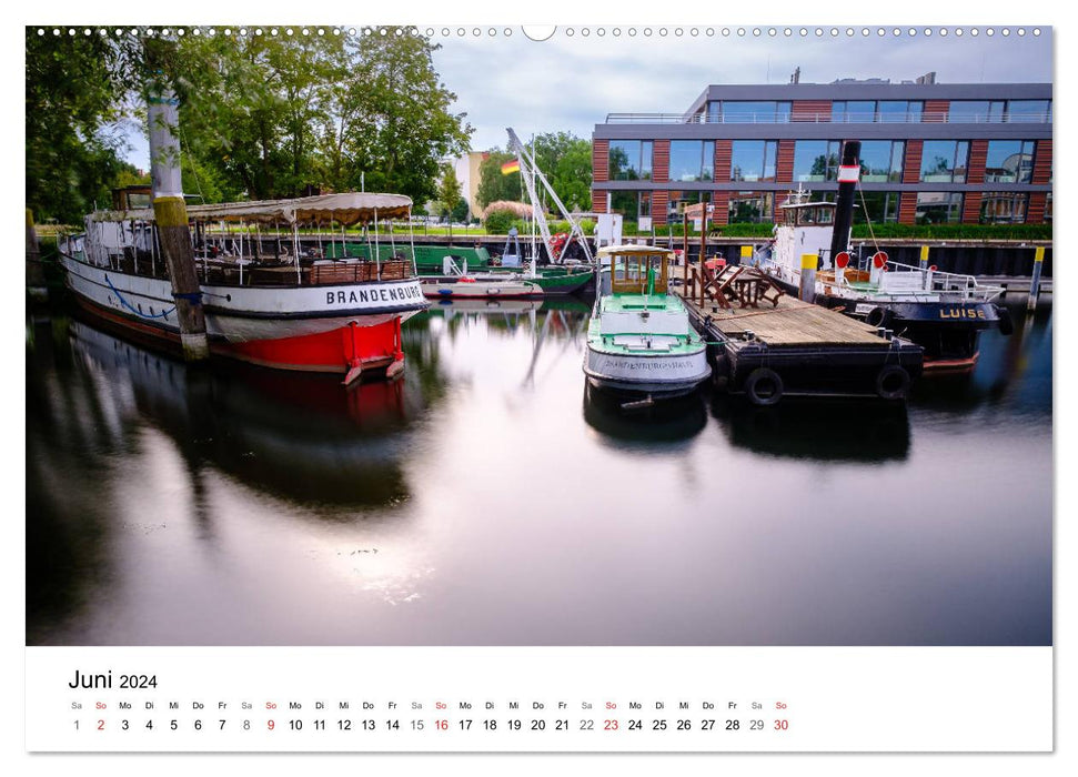 Un regard sur Brandebourg-sur-la-Havel (Calendrier mural CALVENDO Premium 2024) 