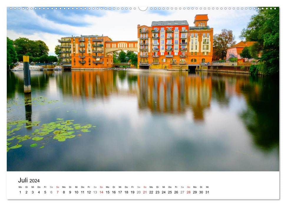 Un regard sur Brandebourg-sur-la-Havel (Calendrier mural CALVENDO Premium 2024) 