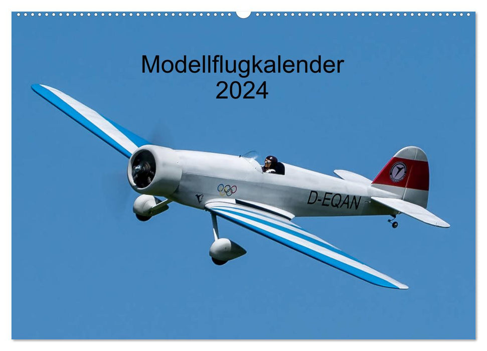 Modellflugkalender 2024 (CALVENDO Wandkalender 2024)