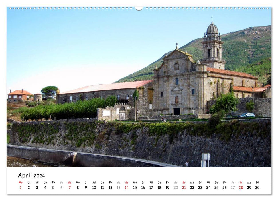 Camino Portugues - Chemin de Saint-Jacques (Calendrier mural CALVENDO 2024) 