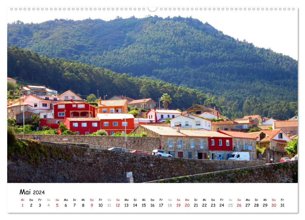 Camino Portugues - Chemin de Saint-Jacques (Calendrier mural CALVENDO 2024) 