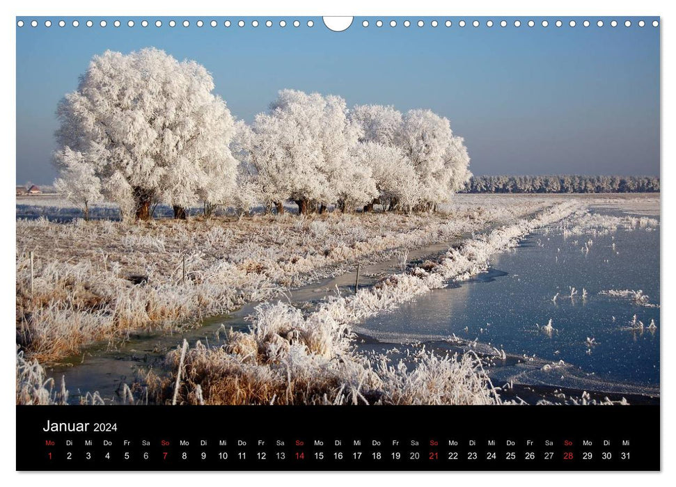 Vier Jahreszeiten im Havelland (CALVENDO Wandkalender 2024)