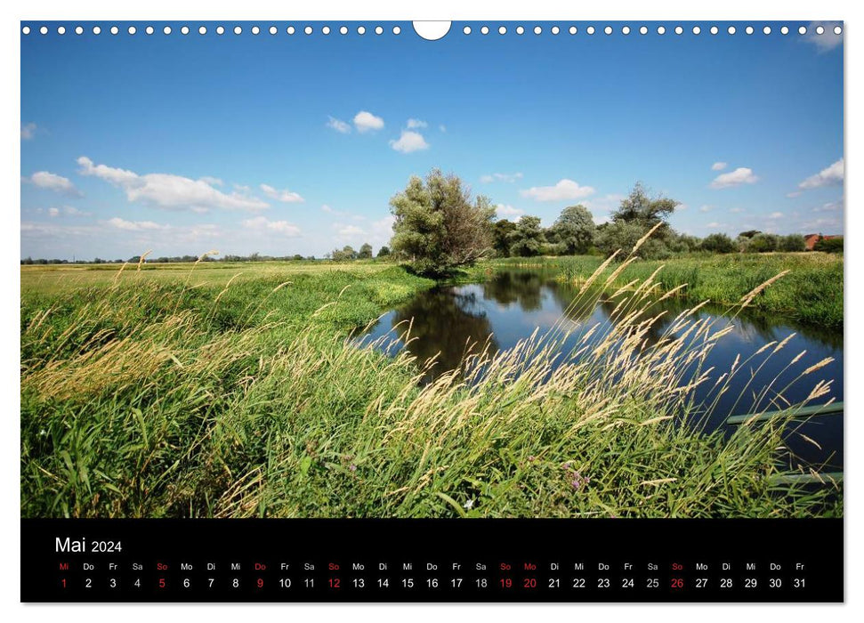 Vier Jahreszeiten im Havelland (CALVENDO Wandkalender 2024)