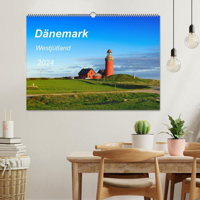 Dänemark Westjütland (CALVENDO Wandkalender 2024)