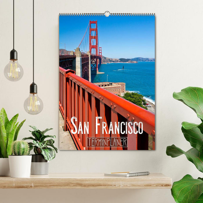 SAN FRANCISCO Terminplaner (CALVENDO Wandkalender 2024)