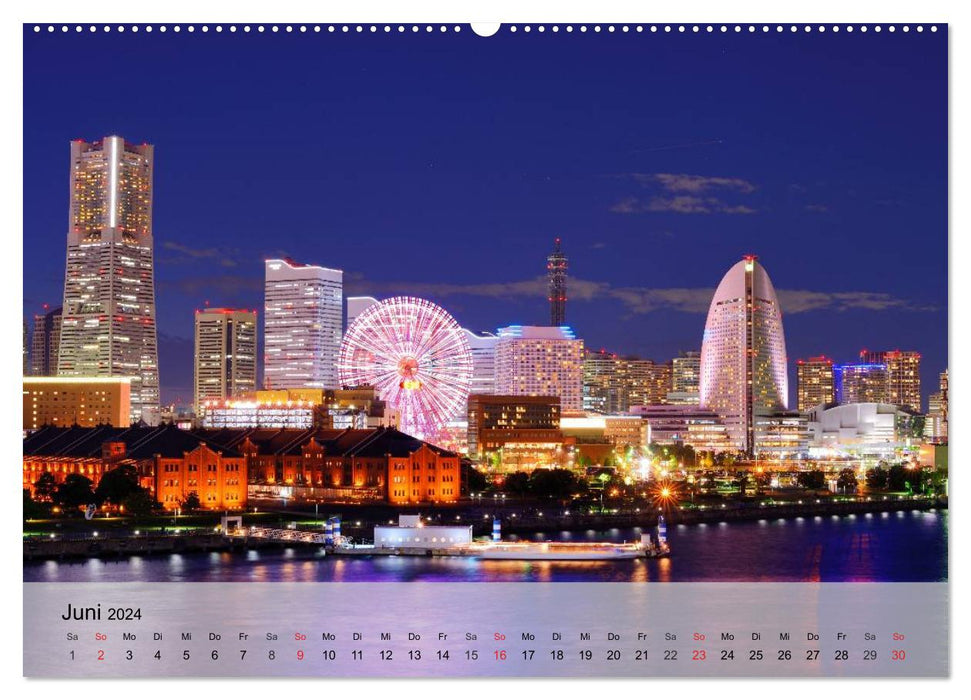 Japan. Between tradition and modernity (CALVENDO Premium Wall Calendar 2024) 