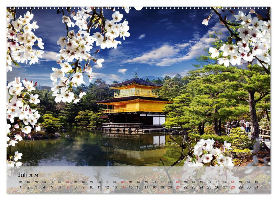 Japan. Between tradition and modernity (CALVENDO Premium Wall Calendar 2024) 