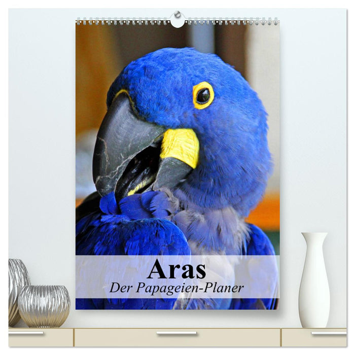 Macaws. The Parrot Planner (CALVENDO Premium Wall Calendar 2024) 