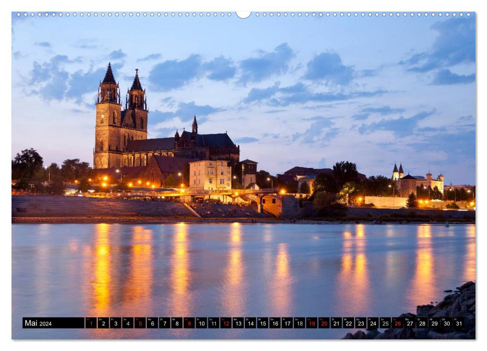 Houses of worship and cathedrals (CALVENDO wall calendar 2024) 