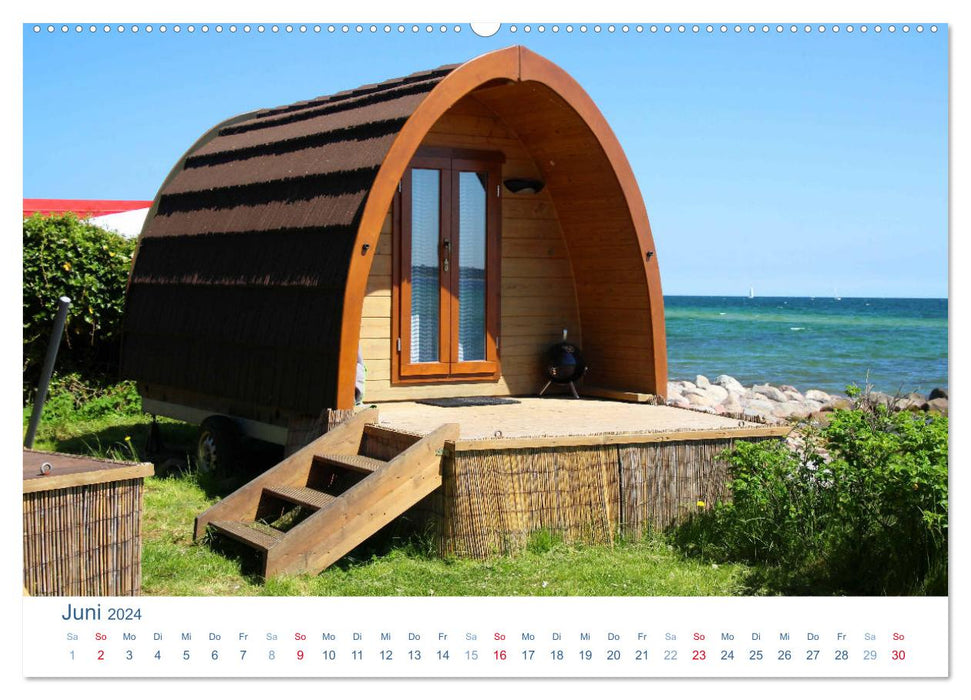 Freedom while traveling 2024. Impressions from camping and camping (CALVENDO wall calendar 2024) 