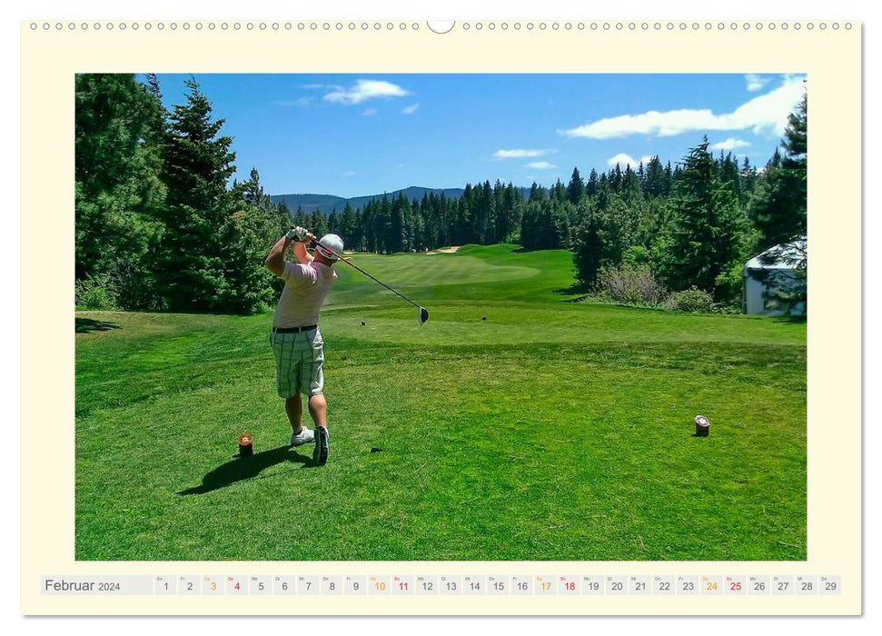 Golf - my passion (CALVENDO wall calendar 2024) 
