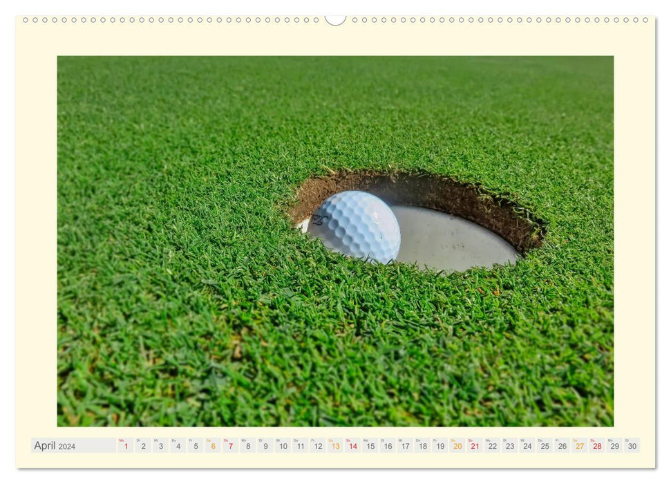 Golf - meine Leidenschaft (CALVENDO Wandkalender 2024)