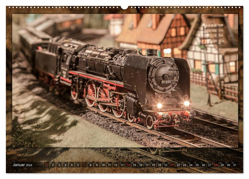 Gut Eversum model railway (CALVENDO wall calendar 2024) 