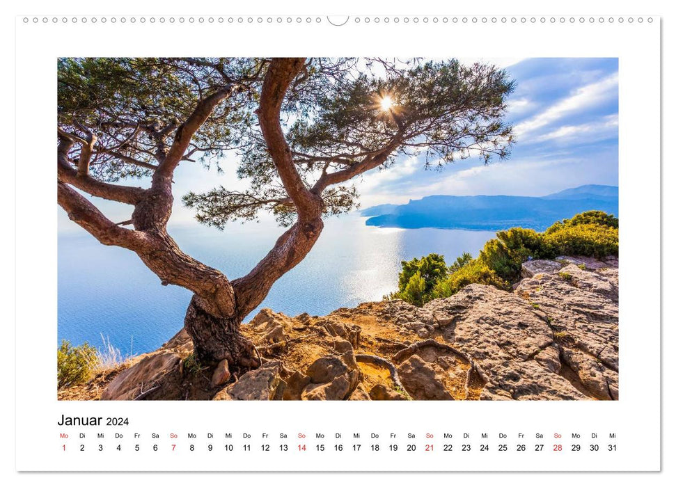 COTE D'AZUR Impressions (CALVENDO Premium Wall Calendar 2024) 