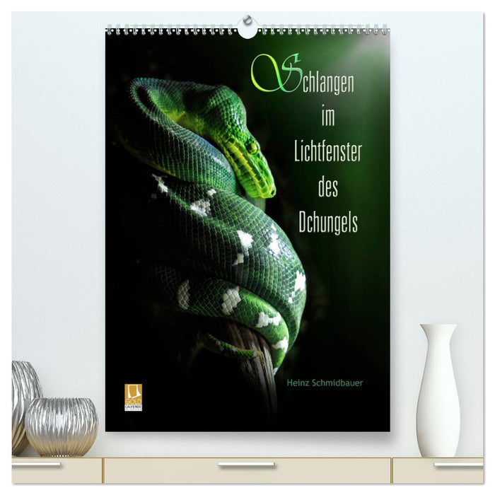 Schlangen im Lichtfenster des Dschungels (CALVENDO Premium Wandkalender 2024)