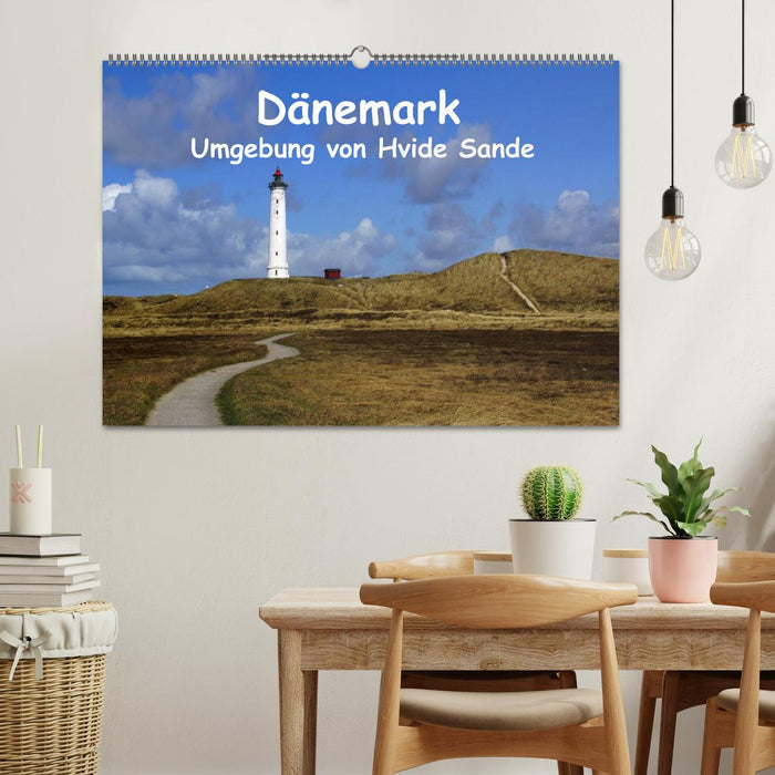 Denmark - Surroundings of Hvide Sande (CALVENDO wall calendar 2024) 