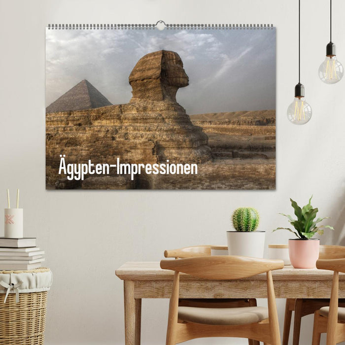 Ägypten - Impressionen (CALVENDO Wandkalender 2024)